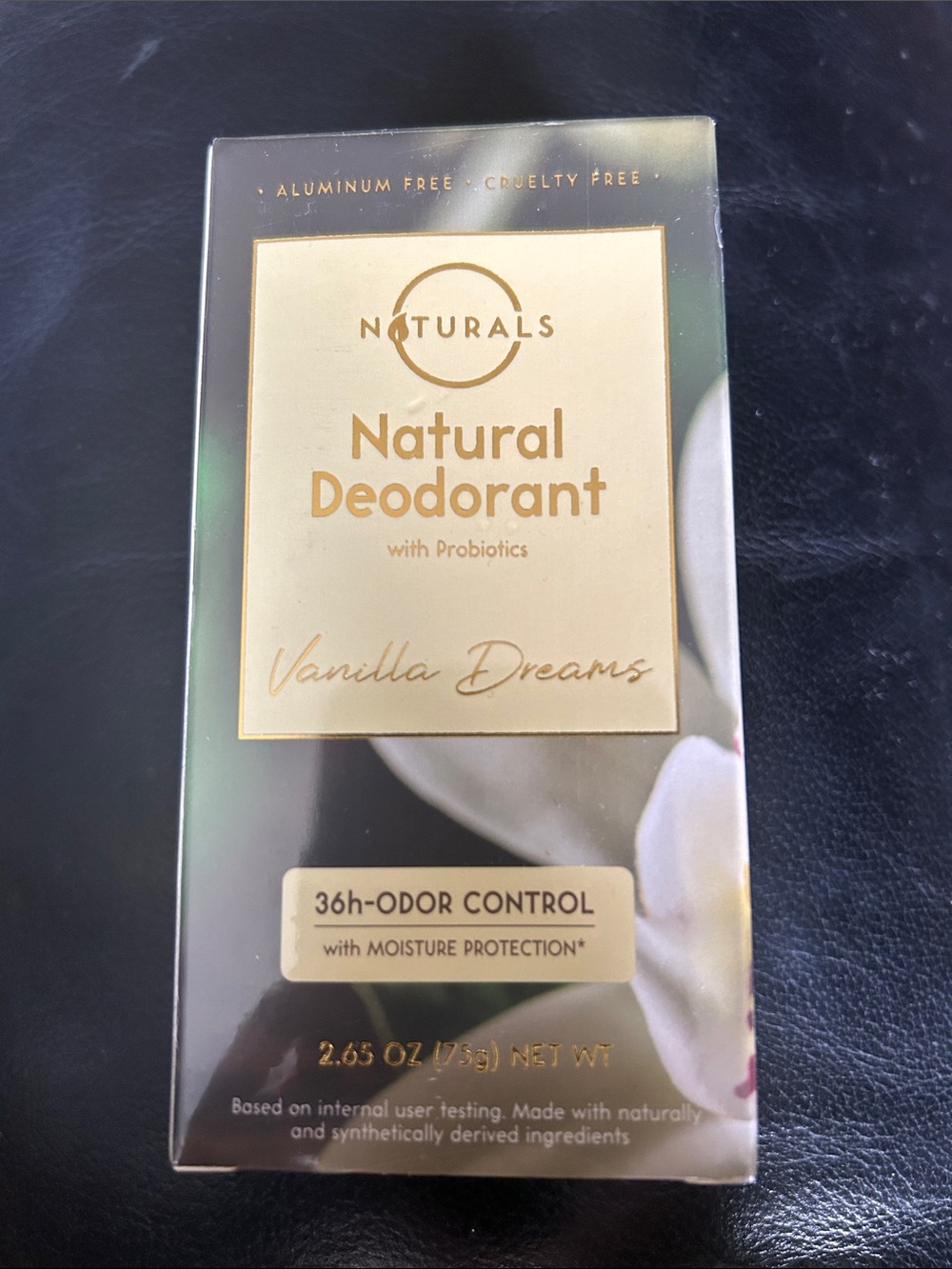 Naturals Natural Deodorant - Vanilla Dreams (Gold & Cream Packaging) NWT